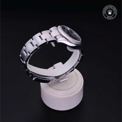 Rolex CPO Lady Datejust M178274 front on white background