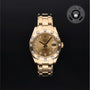 Rolex Certified Pre-owned Pearlmaster M81318-0007 front on black background