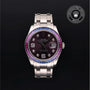 Rolex CPO Pearlmaster M86349SAFUBL front on white background
