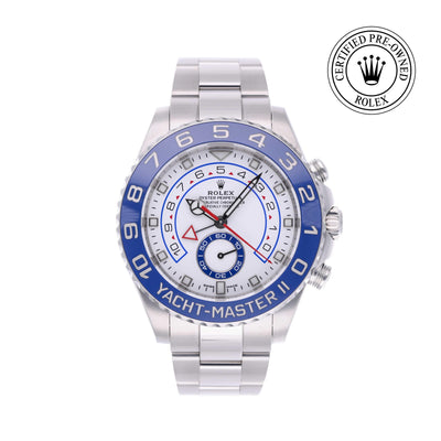 Rolex CPO Yacht-Master M116680 front on white background