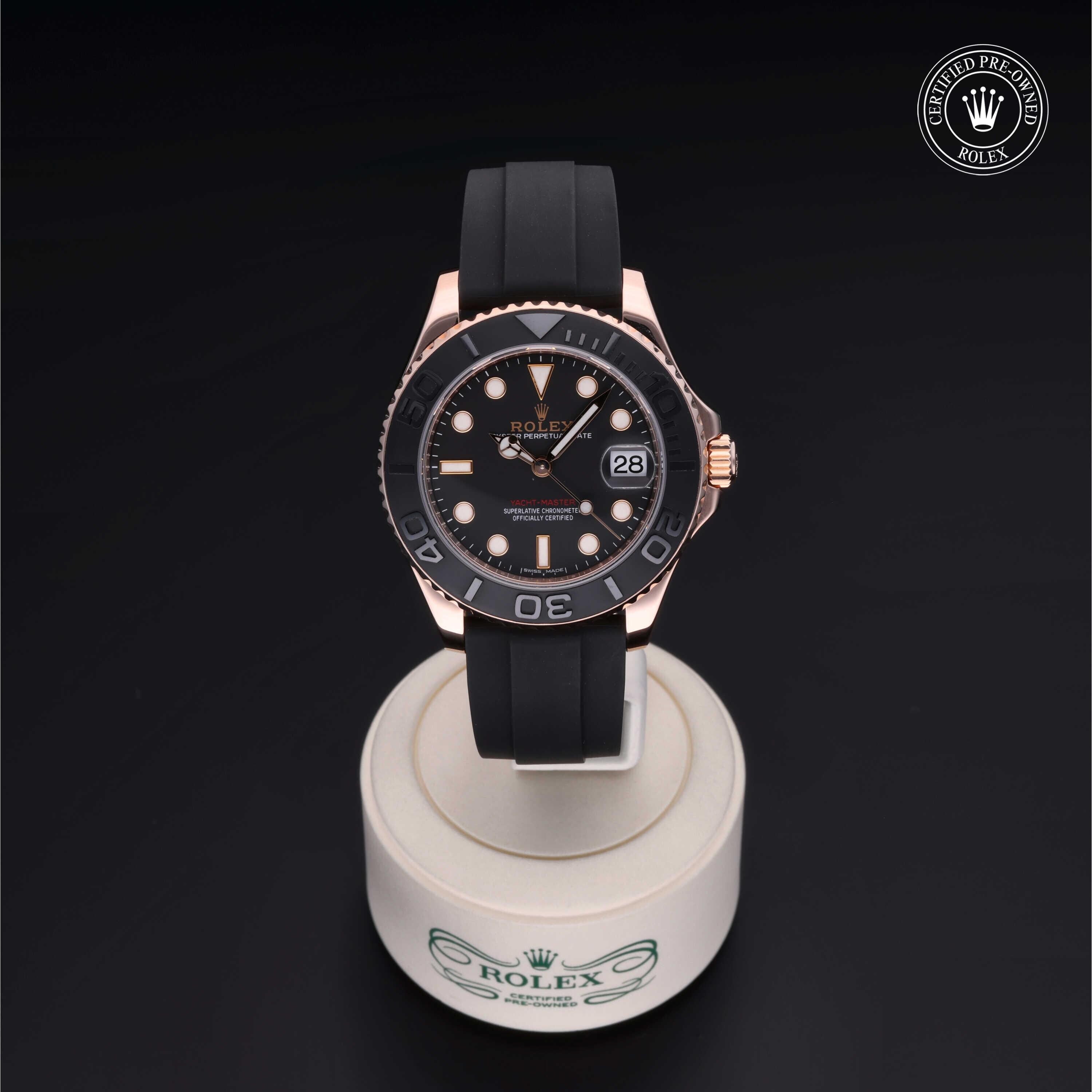 Rolex CPO Yacht-Master M268655 front on white background