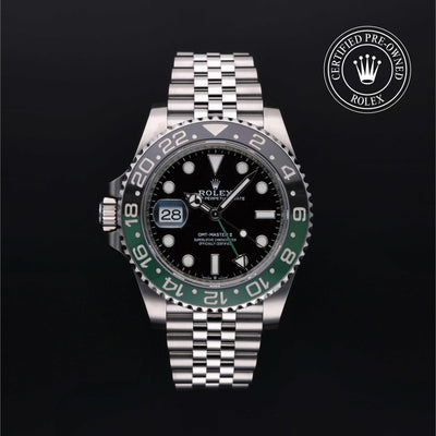 Rolex CPO GMT M126720VTNR front on white background