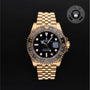 Rolex CPO GMT M126718GRNR front on white background