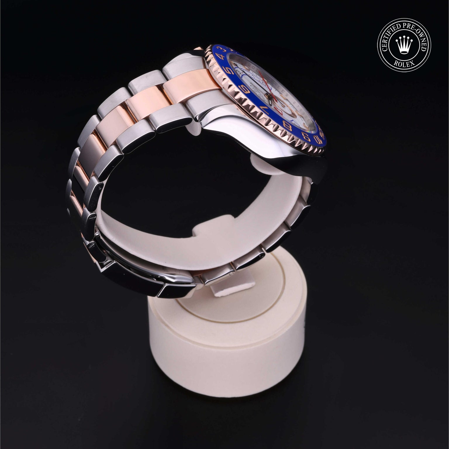 Rolex CPO Yacht-Master M116681 front on white background