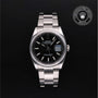 Rolex Certified Pre-owned Datejust M126200-0004 front on black background