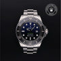 Rolex Certified Pre-owned Sea-Dweller M126660-0002 front on black background
