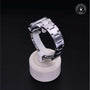 Rolex Certified Pre-owned Lady Datejust M178240-0011 front on black background