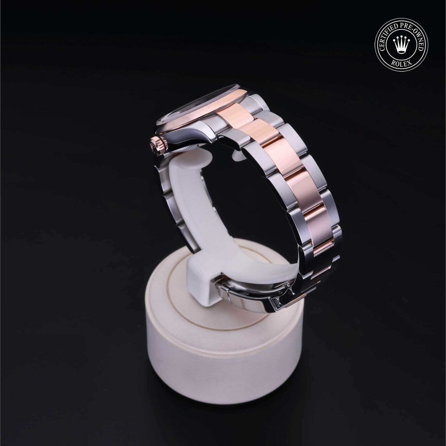 Rolex CPO Lady Datejust M178241 front on white background