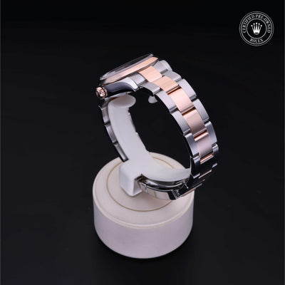 Rolex CPO Lady Datejust M178241 front on white background