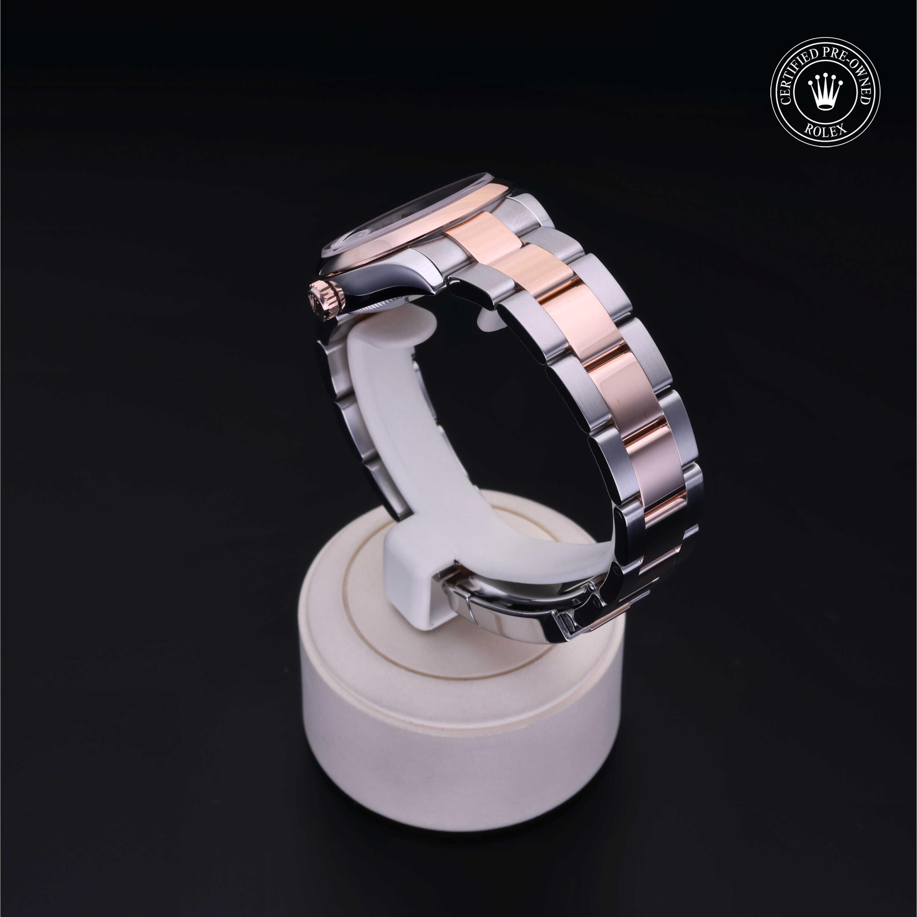 Rolex CPO Lady Datejust M178241 front on white background