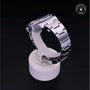 Rolex Certified Pre-owned Explorer M216570-0002 front on black background