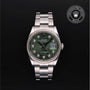 Rolex Certified Pre-owned Datejust M126234-0056 front on black background