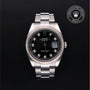Rolex Certified Pre-owned Datejust M126334-0011 front on black background