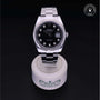Rolex Certified Pre-owned Datejust M126334-0011 front on black background