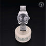 Rolex Certified Pre-owned Lady Datejust M178240-0001 front on black background