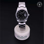 Rolex Certified Pre-owned Datejust M126234-0016 front on black background