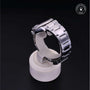 Rolex Certified Pre-owned Datejust M126234-0016 front on black background