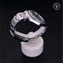 Rolex Certified Pre-owned Submariner M116610LV-0002 front on black background