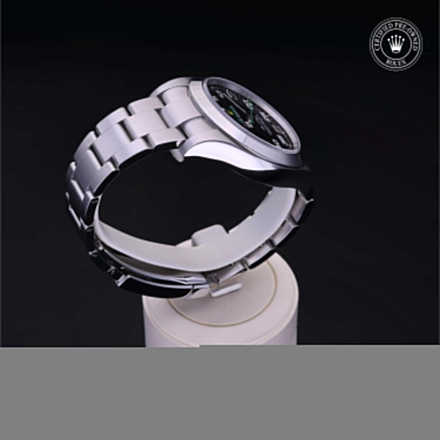Rolex CPO Air-King M116900 front on white background
