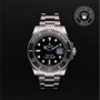 Rolex Certified Pre-owned Submariner M116610LN-0001 front on black background