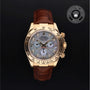 Rolex Certified Pre-owned Daytona M116518-0102 front on black background