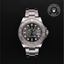 Rolex Certified Pre-owned Yacht-Master M116622-0003 front on black background