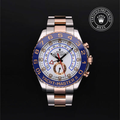 Rolex CPO Yacht-Master M116681 front on white background