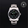 Rolex Certified Pre-owned Air-King M116900-0001 front on black background