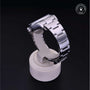Rolex Certified Pre-owned Air-King M116900-0001 front on black background