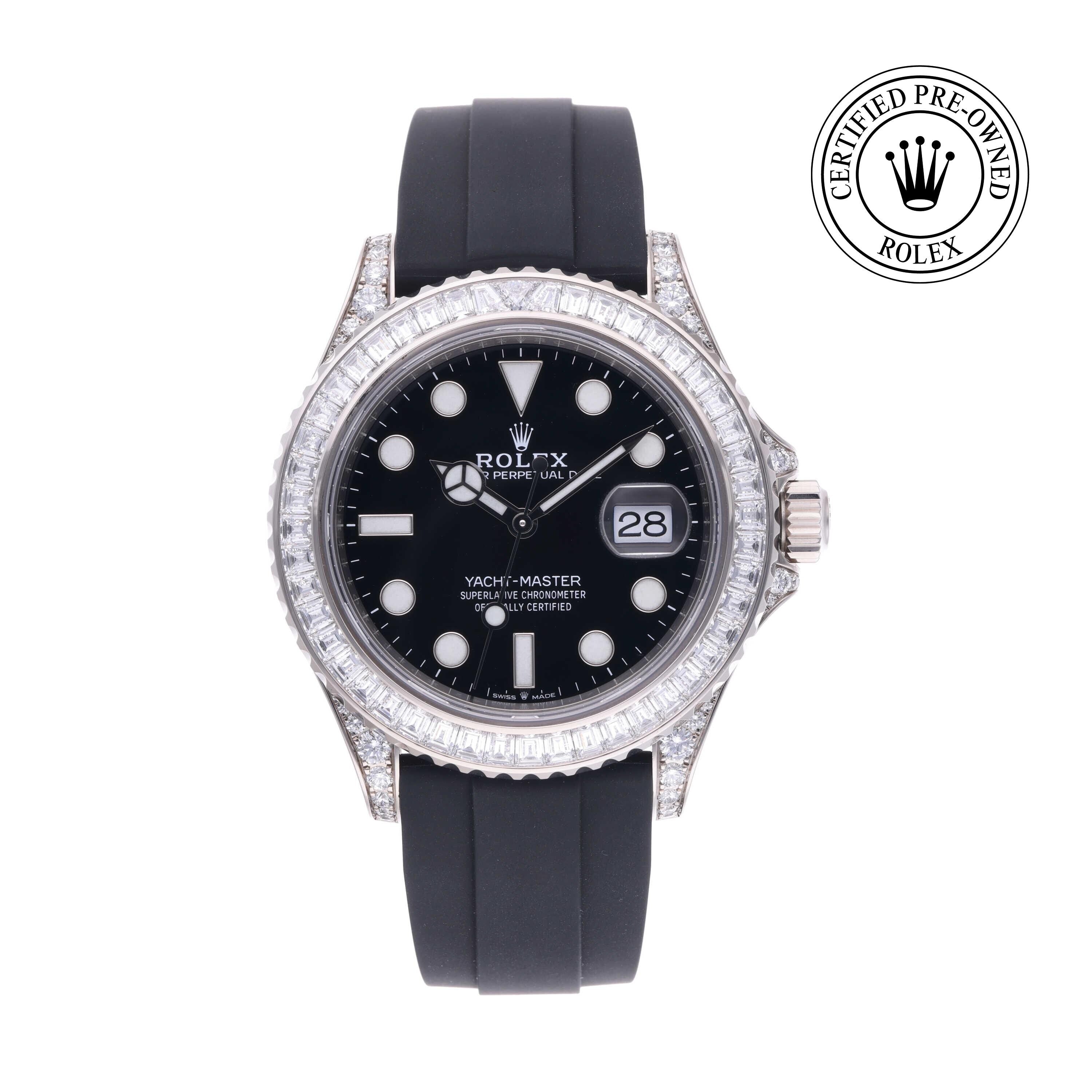 Rolex Certified Pre-owned Yacht-Master M226679TBR-0003 front on white background