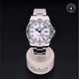 Rolex Certified Pre-owned Explorer M216570-0001 front on black background