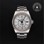 Rolex CPO Sky-Dweller M326934 front on white background