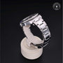 Rolex Certified Pre-owned GMT M116710BLNR-0002 front on black background