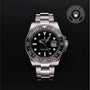 Rolex Certified Pre-owned GMT M116710LN-0001 front on black background