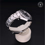 Rolex Certified Pre-owned GMT M116710LN-0001 front on black background