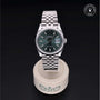 Rolex Certified Pre-owned Datejust M126200-0023 front on black background