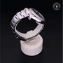 Rolex Certified Pre-owned Datejust M116334-0002 front on black background