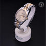 Rolex Certified Pre-owned Datejust M126233-0015 front on black background