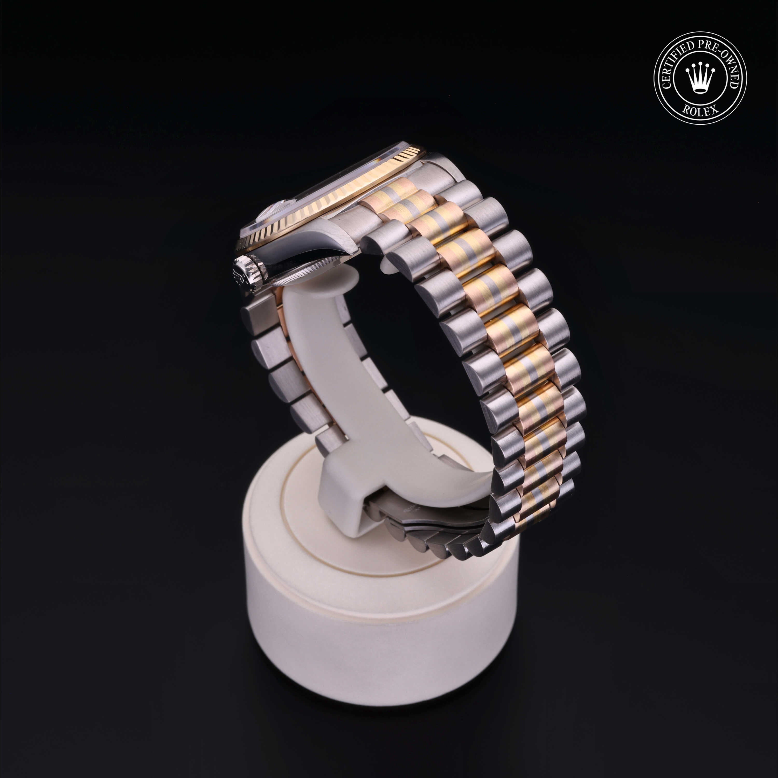  front on black background