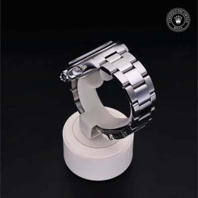 Rolex Certified Pre-owned Daytona M16520-0001 front on black background