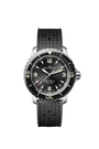 Fifty Fathoms Automatique | 38.2mm, Rubber Strap, Sunburst Black Dial