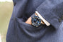 Fifty Fathoms Automatique | 42.3mm, Sunburst Blue Dial, Satin-Brushed Titanium Strap