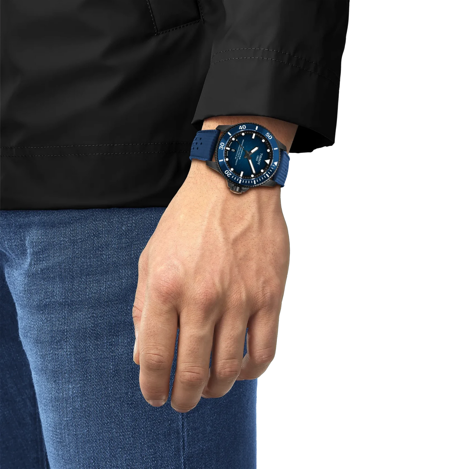 SeaStar 2000 | 44mm, Stainless Steel, Blue Gradient Dial