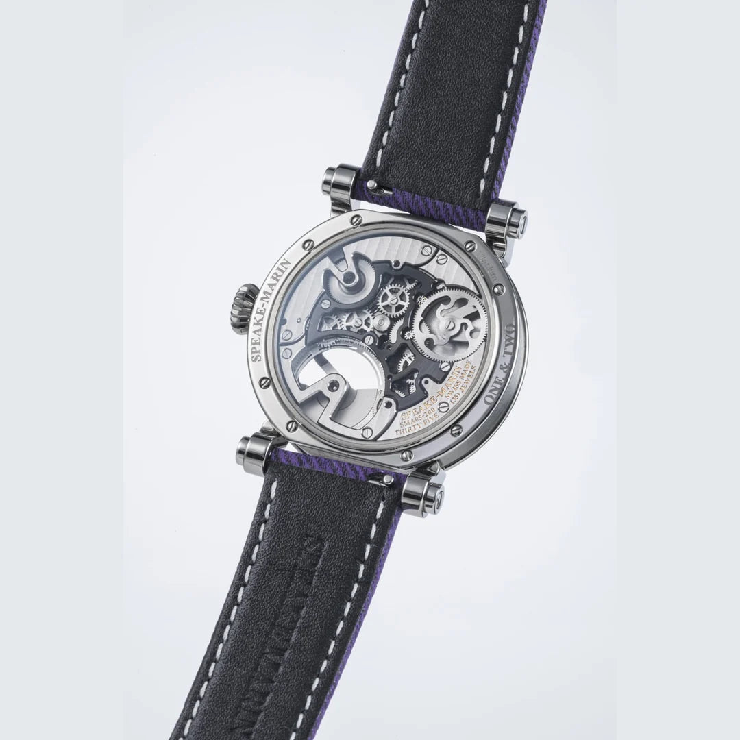 Speake Marin Openworked Tourbillon Purple Hour | 42mm, Titanium, Men's Watch
