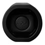 Black textured case with WOLF branding and circular embossed center, shown from overhead view.
