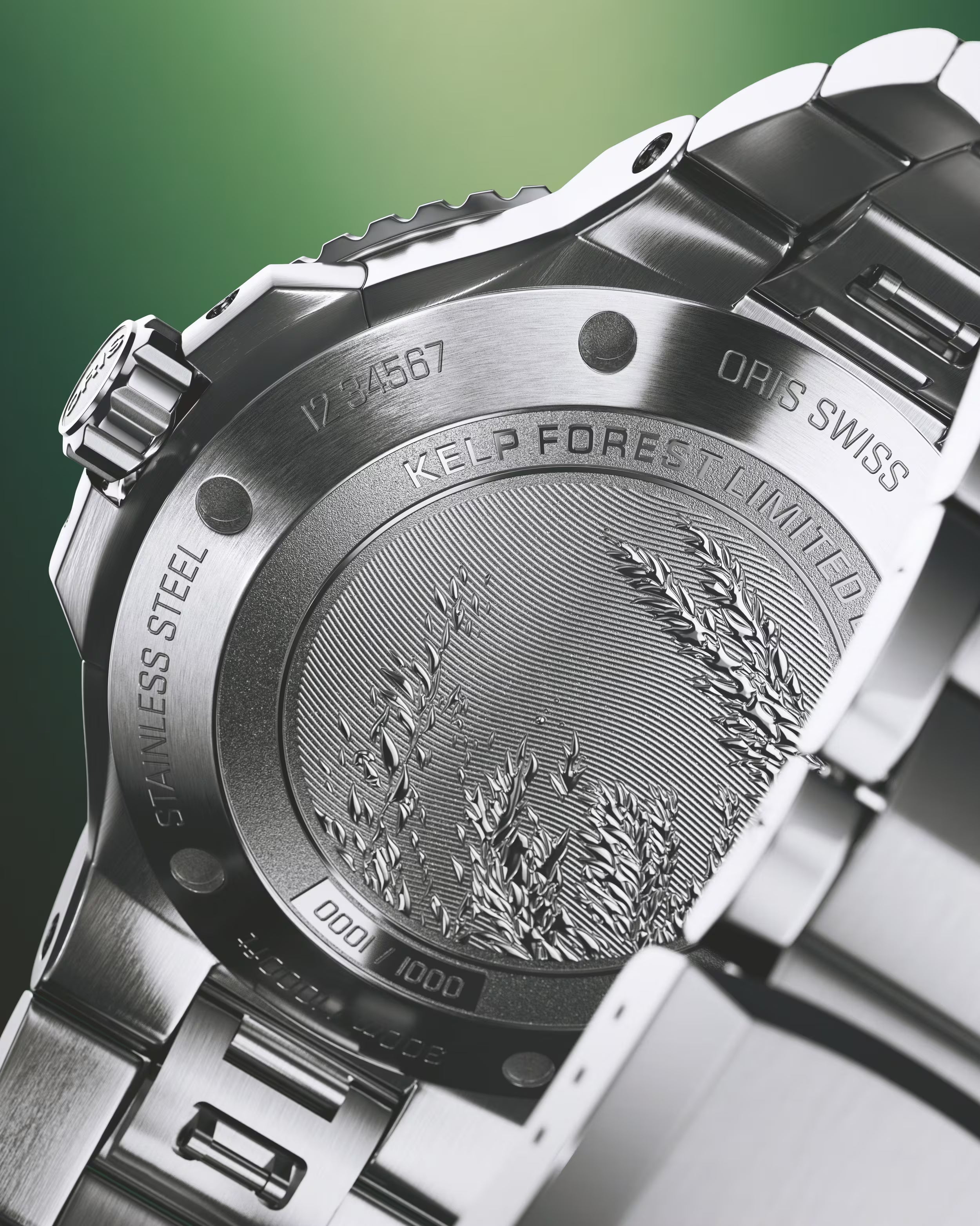 Aquis Kelp Forest Limited Edition | 41.5mm, Stainless Steel
