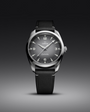 OMEGA Seamaster Railmaster Grey Dial Leather Strap