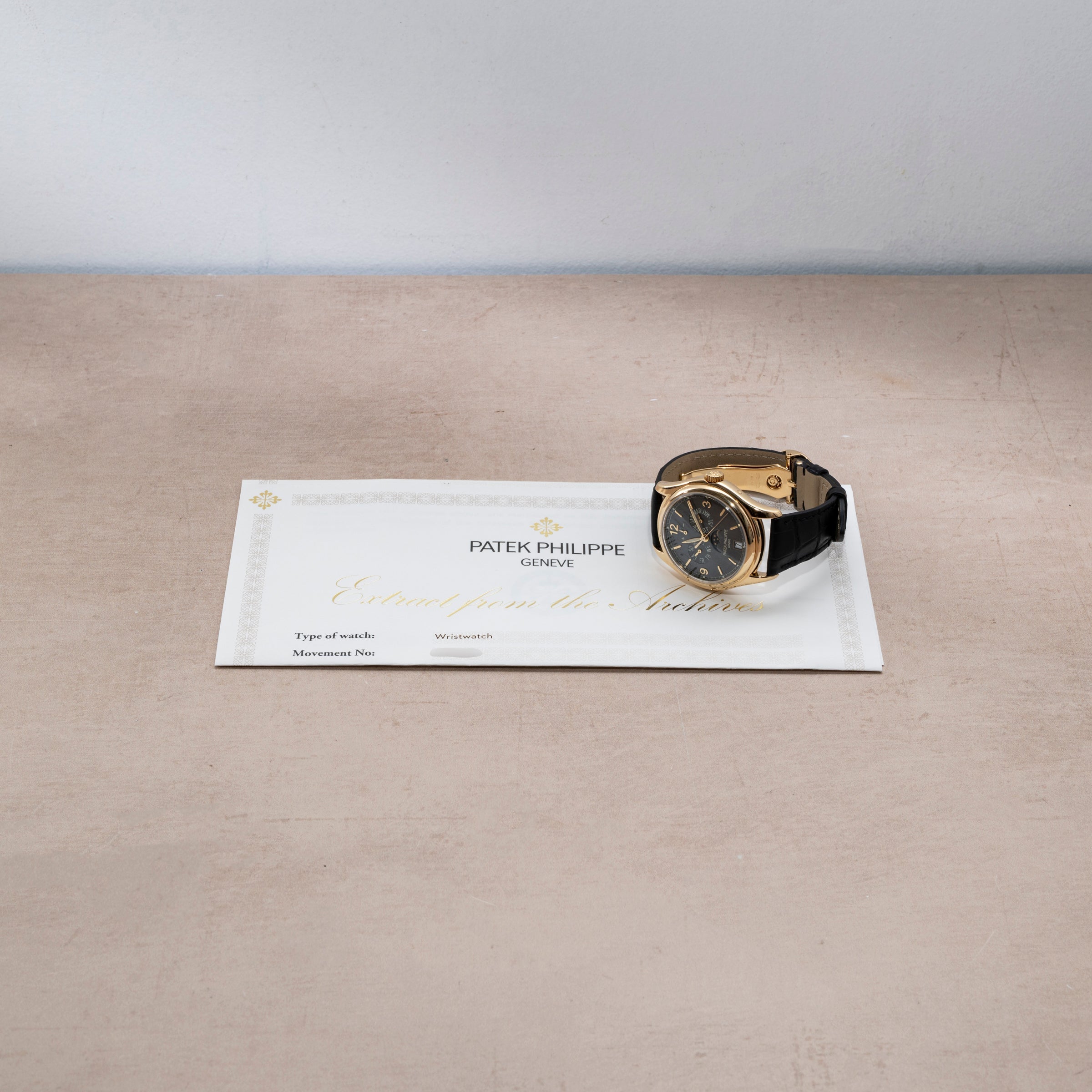 Patek Philippe Annual Calendar Moonphase