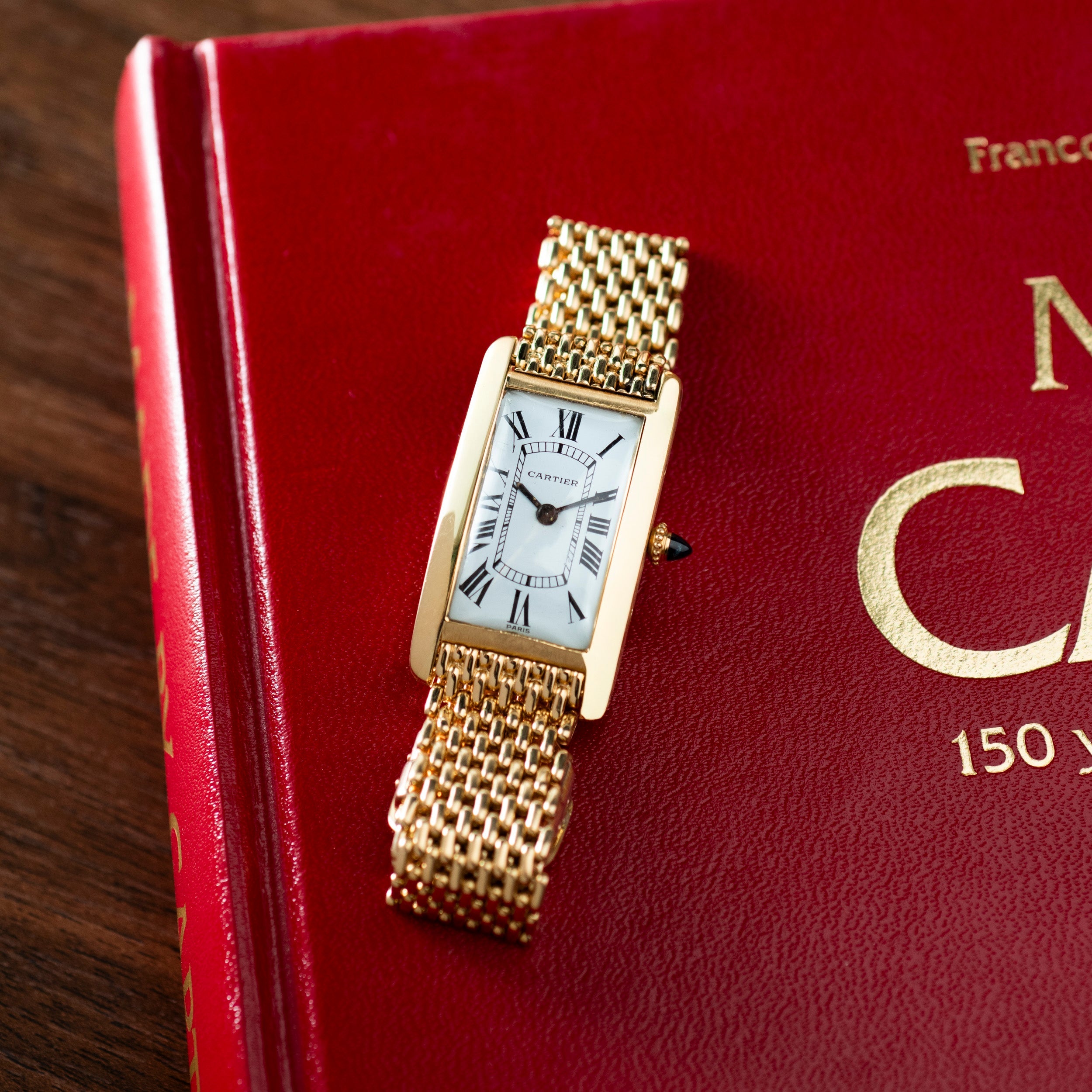Cartier Tank Cintrée 'Paris' - Image 6