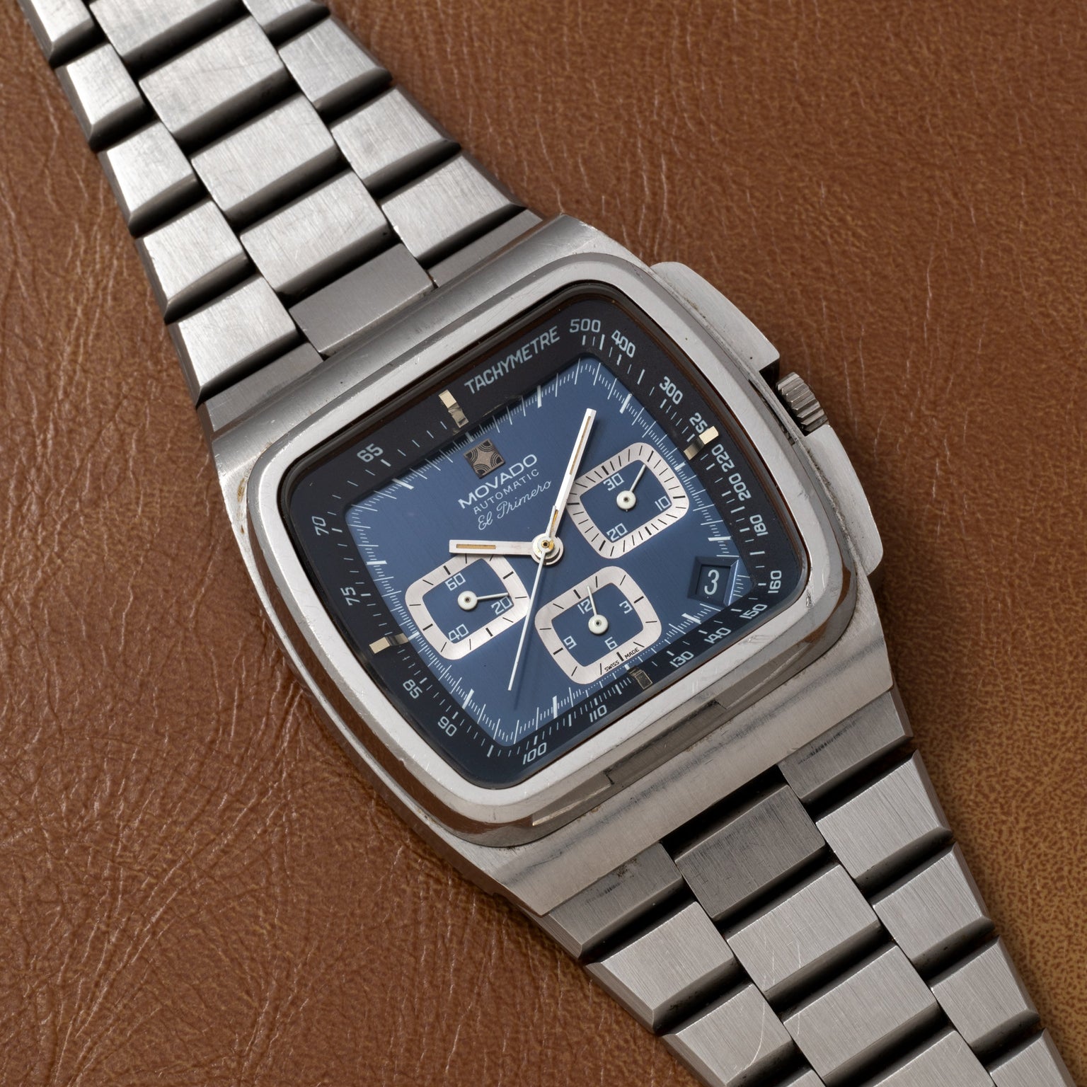 Movado El Primero Chronograph 'TV Case' - Image 1